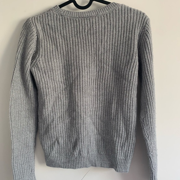 The Children’s Place Gray Knit Sweater - Picture 2 of 6
